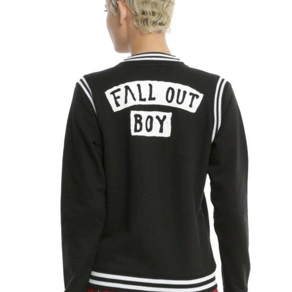 Official FALL OUT BOY Varsity Jacket Merch - Picture 6 of 6